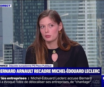 Replay BFM Story - Surtaxe des grandes entreprises: LVMH est le symbole de ces cadeaux que l'on balance partout, affirme Emma Rafowicz (PS)