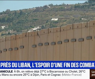 Replay BFM Première - À la frontière israélo-libanaise, les habitants rêvent d'une trêve durable