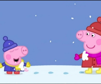 Replay Peppa Pig - S1 E26 - La neige