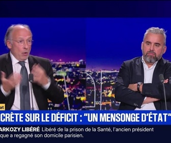 Replay BFM Grand Soir - Note secrète sur le déficit : un mensonge d'État ? - 10/11