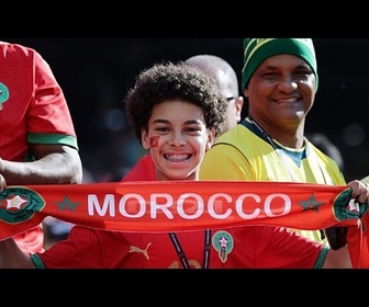 Replay Les supporters marocains animent Monterrey avant le match contre les Pays-Bas