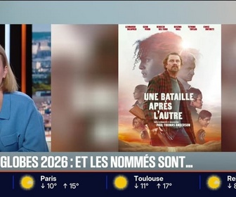 Replay BFM Première - Golden Globes 2026 : et les nommés sont... - 09/12