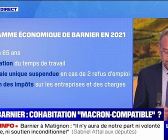 Replay La chronique éco - Michel Barnier Premier ministre: quel programme économique?