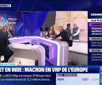 Replay Tech & Co, la quotidienne - Sommet en Inde : les stars de l'IA sur scène - 19/02