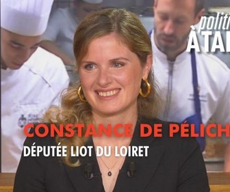 Replay Politiques, à table ! - Constance de Pélichy, députée LIOT du Loiret