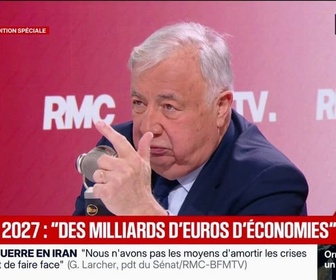 Replay Face à Face - Finances publiques: On n'a pas dit totalement la vérité aux Français, lance Gérard Larcher, président du Sénat
