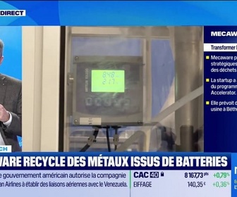 Replay Good Morning Business - Mecaware recycle des métaux issus de batteries