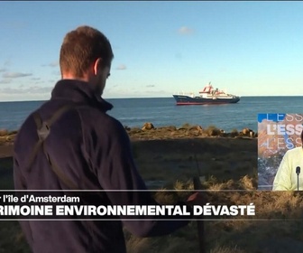 Replay Élément Terre, la quotidienne - Incendie sur l'île d'Amsterdam : un trésor de biodiversité dévasté