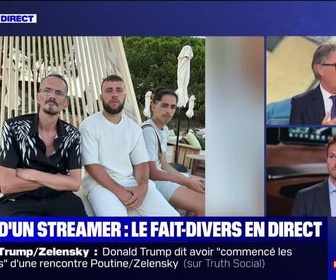 Replay BFM Story - Story 2 : Ce que l'on sait sur la mort du streameur Jeanpormanove - 19/08