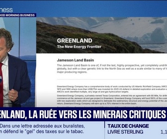 Replay Good Morning Business - Au Groenland, la ruée vers les minerais critiques