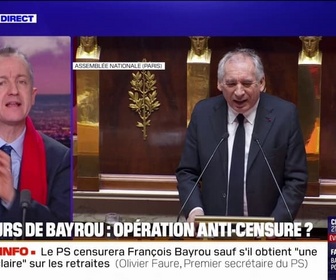 Replay 20H BFM - LE CHOIX DE CHRISTOPHE - Discours de Bayrou: opération anti-censure ?