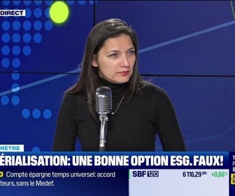 Replay BFM Bourse - Bullshitomètre : La dématérialisation, bonne idée d'investissement ESG - FAUX répond Léa Dunand-Chatellet - 23/04