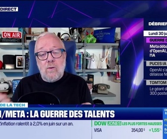 Replay Tech & Co, la quotidienne - OpenAI/Meta : la guerre des talents - 30/06