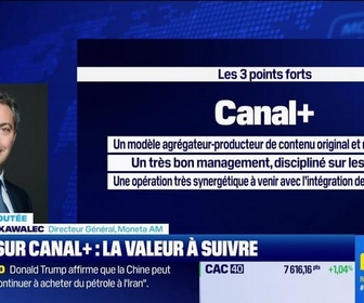 Replay BFM Bourse - Valeur ajoutée : Ils apprécient Canal+ - 24/06