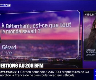 Replay À Bétharram, est-ce que tout le monde savait? Vos questions au 20H BFM