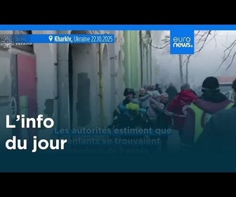 Replay L'info du jour | 22 octobre 2025 - Soir