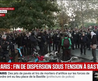 Replay Marschall Truchot : Paris, fin de dispersion sous tension à Bastille - 08/10