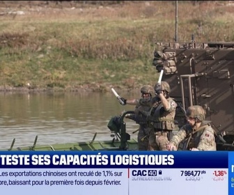 Replay Good Morning Business - L'OTAN teste ses capacités logistiques