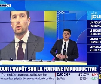 Replay Good Morning Business - Un impôt sur la fortune improductive adopté