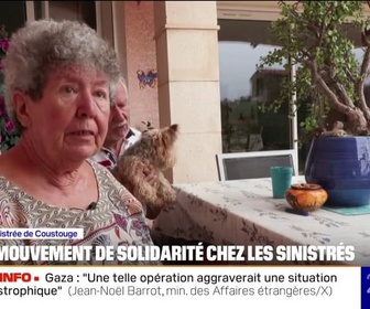 Replay 20H BFM - Feu fixé dans l'Aude: des sinistrés évacués retrouvent leur maison et constatent les dégâts