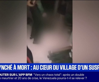 Replay BFM Première - Ça m'a retourné le ventre: au cœur du village d'un des jeunes hommes suspectés du lynchage de Louis