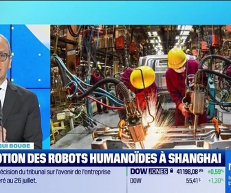 Replay Le monde qui bouge - Benaouda Abdeddaïm : Promotion des robots humanoïdes à Shanghai - 18/07