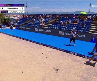 Replay Pétanque - phases finales chpts de France doublette mixte
