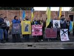 Replay Manifestations de soutien à l'Ukraine à travers l'Europe, à l'approche du 1 000e jour de guerre