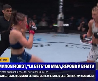 Replay L'image du jour : Manon Fiorot, la bête du MMA, répond à BFMTV - 01/04
