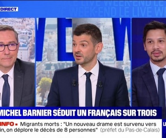 Replay Le Live Week-end - Michel Barnier séduit un Français sur trois - 15/09