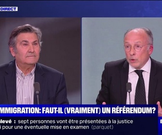 Replay BFM Story - Face à Thréard : Paul Amar - Immigration : faut-il (vraiment) un référendum ? - 24/01