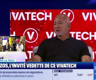 Replay Tech & Co, la quotidienne - Jeff Bezos, l'invité de ce Vivatech - 22/06