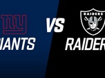 Replay Les résumés NFL - Week 9 : New York Giants @ Las Vegas Raiders