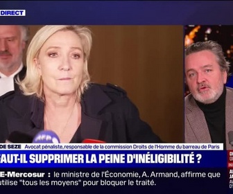 Replay Perrine jusqu'à minuit - Faut-il supprimer la peine d'inéligibilité ? - 14/11