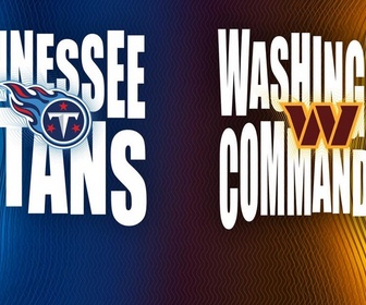 Replay Les résumés NFL - Week 13 : Tennessee Titans @ Washington Commanders