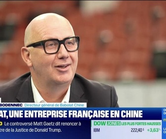 Replay Chine Éco : Babolat, une entreprise français en Chine, par Erwan Morice - 21/11