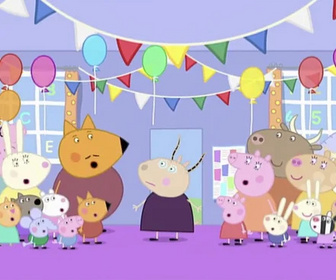 Replay Peppa Pig - La fête d'adieu de madame Gazelle