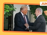 Replay Un plan de paix signé Trump pour Gaza - ARTE Journal Junior de mercredi