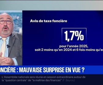 Replay BFM Première - BFM éco : Taxe foncière, mauvaise surprise en vue ? - 26/08