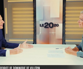 Replay Le 2010, Anne-Sophie Lapix - Le débrief du 14/09/2025 avec Dominique de Villepin