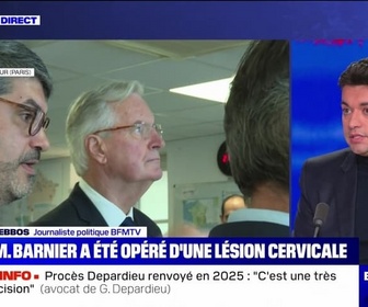 Replay Marschall Truchot Story - Story 1 : M. Barnier a été opéré d'une lésion cervicale - 28/10