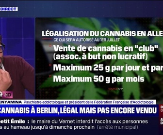 Replay Calvi 3D - Le cannabis désormais légalisé en Allemagne - 01/04