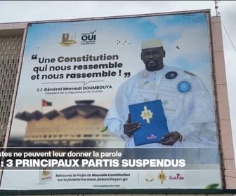 Replay Journal de l'Afrique - Guinée : campagne pour le référendum constitutionnel dans un climat tendu