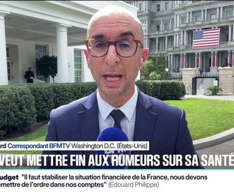 Replay 20H BFM - Donald Trump veut mettre fin aux rumeurs sur son état de santé