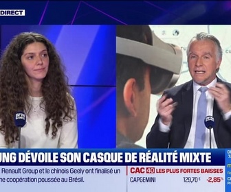 Replay Tech & Co, la quotidienne - Malika Chraibi (Samsung Electronics France) : Samsung dévoile son casque de réalité mixte - 03/11