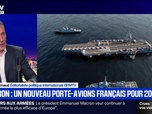 Replay BFM Grand Soir - Macron : un nouveau porte-avions français pour 2028 - 21/12