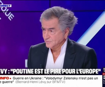 Replay BFM Politique - Trêve en Ukraine: Une mascarade destinée probablement au public américain, estime Bernard-Henri Lévy