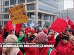 Replay Info éco - Grève générale en Belgique à l'appel d'un syndicat