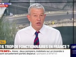 Replay Doze d'éco - ÉDITO - Baisse des effectifs de la fonction publique: À la question: a-t-on trop de fonctionnaires ? La réponse est oui