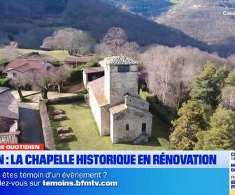 Replay Les longs formats des Locales - Dans notre quotidien - Yzeron : la chapelle historique en rénovation